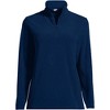 Lands' End Women's Anyweather Fleece Quarter Zip Pullover - 3 of 4