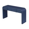 NicBex Console Table with 2 Drawers Modern Entryway Table with Rounded Silhouette and Smooth Surface for Living Room, Entryway - 3 of 4