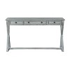 Neats 3 Drawer Console Table Light Gray - Treasure Trove Accents - 2 of 4