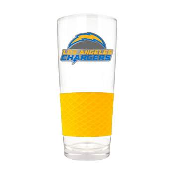 NFL Los Angeles Chargers 22oz Pilsner Glass with Silicone Grip