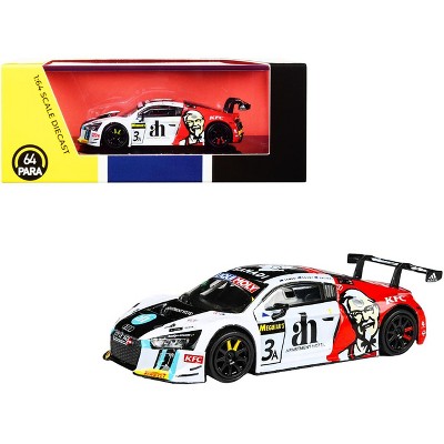 Audi R8 LMS #3 Ash Samadi - Daniel Gaunt - Matt Halliday "KFC" Bathurst 12 Hour (2017) 1/64 Diecast Model Car by Paragon