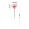 Unique Bargains Artificial Anthurium Lily Flowers for Home Decor 10 Pcs - 2 of 4