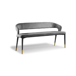 Meridian Furniture,Destiny Velvet Bench - 1 of 4