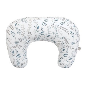 Boppy Nursing Pillow - Gray Beige Leaves - 1 of 4