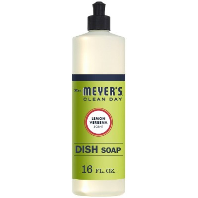 Mrs. Meyer's Clean Day Liquid Dish Soap Lemon Verbena - 16oz Bottle