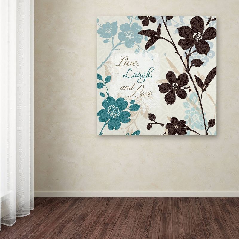 14&#34; x 14&#34; Botanical Touch Quote II by Lisa Audit - Trademark Fine Art, 3 of 5