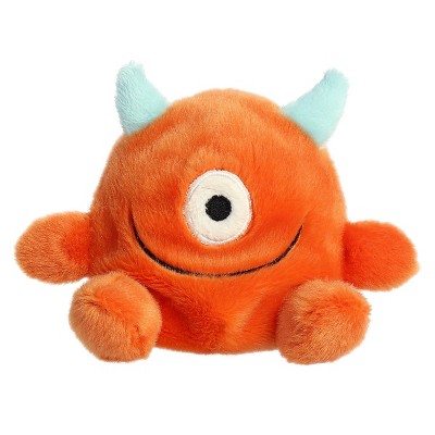 Aurora Palm Pals Oggy Monster Plush / Soft Stuffed Toy + 5" / Orange