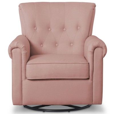 harper nursery swivel glider