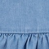 Carter's Just One You® Baby Girls' 2pc Floral Long Sleeve Bodysuit and Denim Dress Set - Blue - 4 of 4