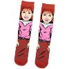 The Breakfast Club Teen Movie Claire Standish 360 Character Collection Crew Socks - 2 of 4