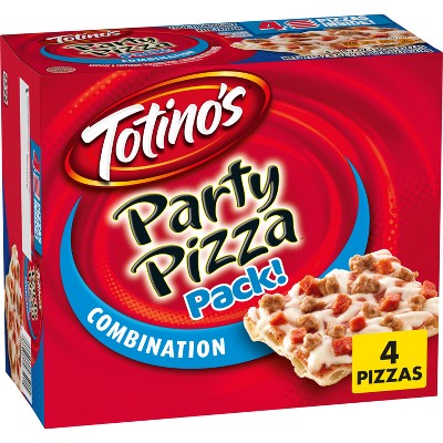Totino's Combination Sausage & Pepperoni Frozen Party Pizza - 41.6oz/4pk