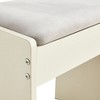 Makeup Vanity With Lights, Vanity Desk W/Stools & Movable Side Table, LED Mirror And Lights, 3 Drawers, Adjustable Shelves, Makeup Table For Bedroom - 4 of 4