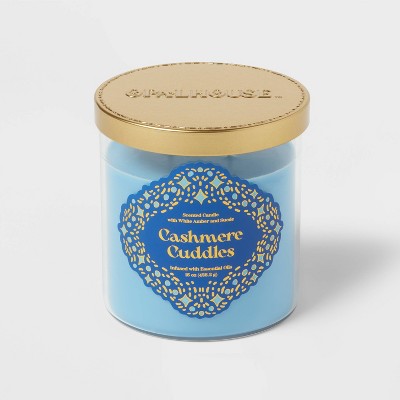 14oz Mother's Day Jar Candle Cashmere Berry 'Always My Mother' Blue -  Opalhouse™