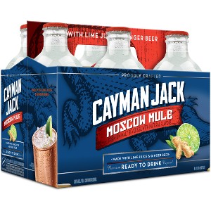 Cayman Jack Moscow Mule Cocktail - 6pk/11.2 fl oz Bottles - 1 of 4