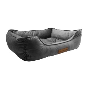 Modern Threads Medium Luxury Velvet Tufted-Style Dog Bed - 1 of 4