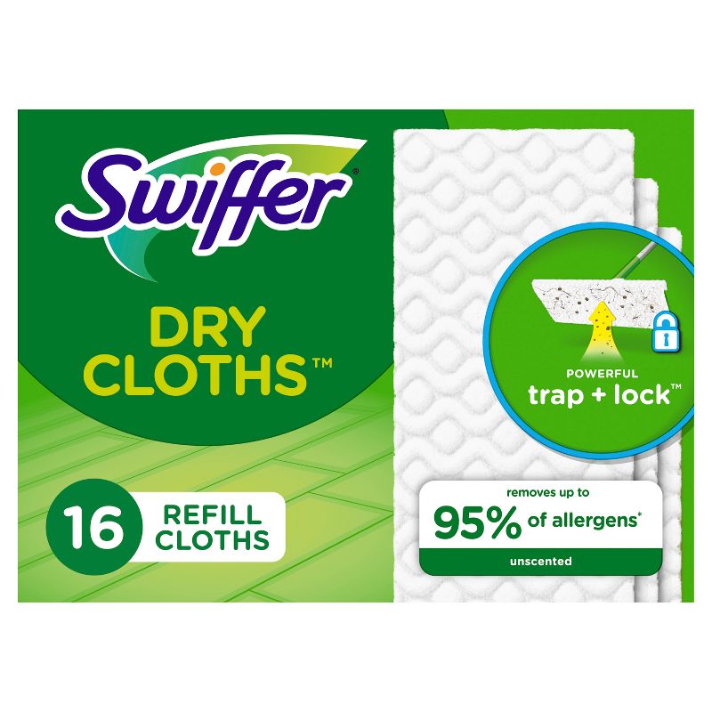 Swiffer Sweeper Dry Refills - Unscented, 1 of 15