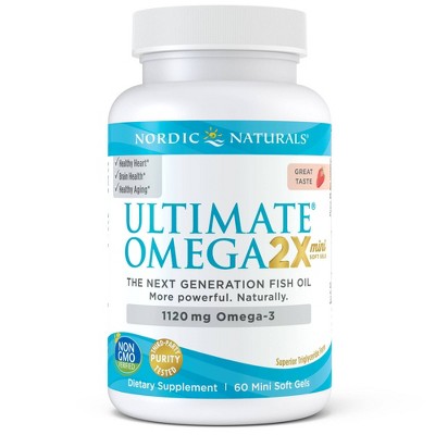 Nordic Naturals Ultimate Omega 2x Mini Softgels - 60ct