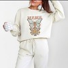Simply Sage Market Mama Butterfly Floral Lightweight Garment Dyed Sweatshirt - 2 of 4