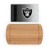 NFL Las Vegas Raiders Parawood Billboard Glass Top Serving Tray - 3 of 3