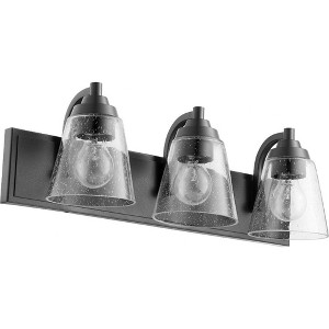 Quorum Lighting 3 - Light Vanity in  Noir - 1 of 1