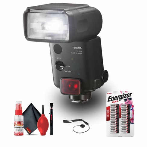 Sigma Ef-630 Electronic Flash For Nikon Cameras Bundle With 