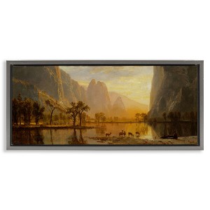Stupell Industries Yosemite Valley Classic Painting, 31" x 14" - 1 of 4