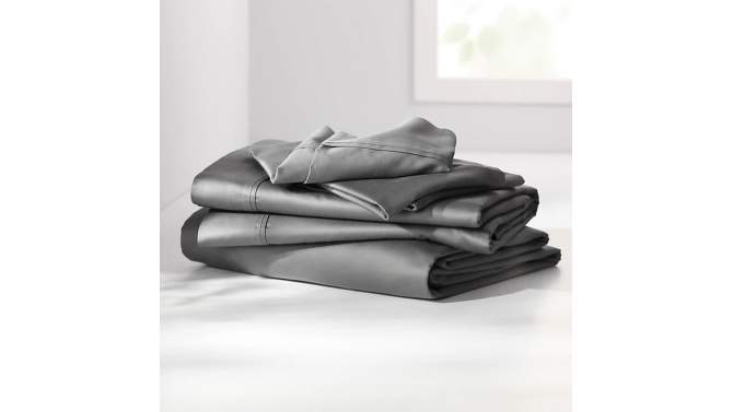 Solid Performance 400 Thread Count Sheet Set - Threshold&#153;, 2 of 13, play video