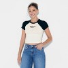 Women's Short Sleeve Roundneck T-Shirt Wild Fable™ - 2 of 4