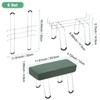 Unique Bargains Cemetery Headstone Flower Saddles with Floral Foam Rustproof Galvanized 12 Inch - 3 of 4