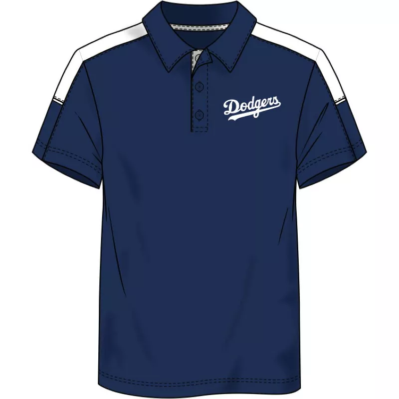 Mlb Los Angeles Dodgers Men's Polo T-shirt : Target