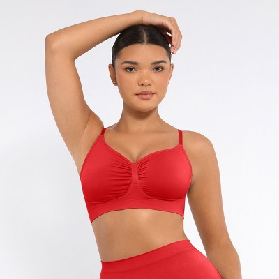 Feelingirl Women's Smooth Seamless Comfort Wireless Bra