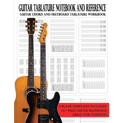 Blank Sheet Music Notebook - By Guitar Nation (paperback) : Target