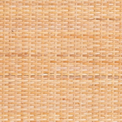 Keita Natural Rattan Bohemian Rectangle Nightstand