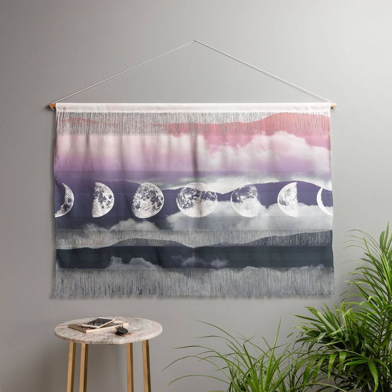 Emanuela Carratoni Pastel Moontime Wall Hanging Landscape Tapestries Purple - Deny Designs, 3 of 7
