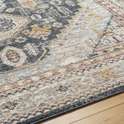 Hauteloom Kouta Beige & Navy Area Rug