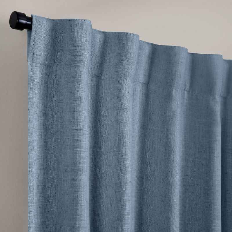 Harrow Solid Texture Blackout Single Window Curtain Panel - Elrene Home Fashions, 2 of 5