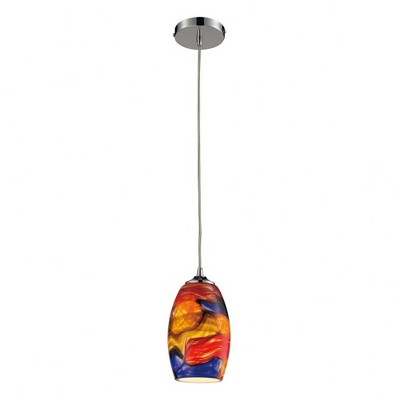 Elk Home Surrealist 1 - Light Pendant in  Polished Chrome