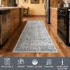 Vintage Washable Area Rug – Distressed Non-Slip Stain-Resistant Carpet for Living Room, Bedroom, Office - 4 of 4