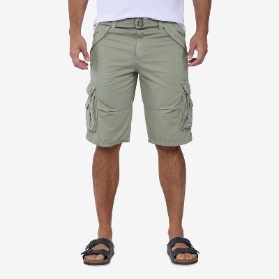 X RAY Men's Classic Fit 12.5" Inseam Knee Length Cargo Shorts (Big & Tall)