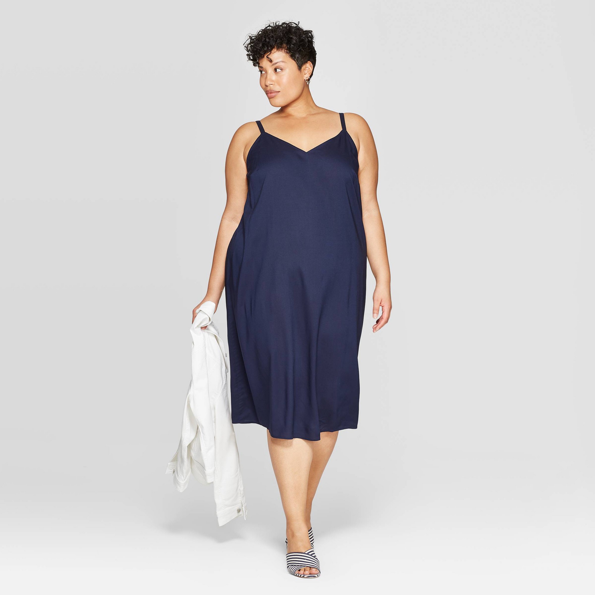 Navy shift clearance dress plus size