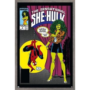 Trends International Marvel Comics - Sensational She-Hulk #3 Framed Wall Poster Prints - 1 of 4
