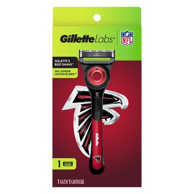Gillette Labs Men's 5 Blade Reusable Razor - NFL Falcons
