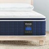 Coolvie 14 Inch Mattresses, Soft Gel Memory Foam Mattress in a Box with Euro Top Medium Plush Feel, Supportive Independent Pocket Springs - 3 of 4