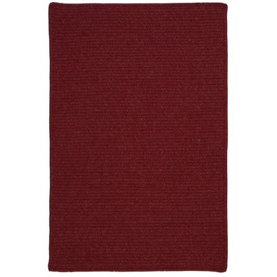 Colonial Mills Courtyard Rug - Sangria 2'x10'