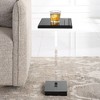 Uttermost Angle Contemporary Accent Table - 4 of 4