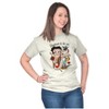 Betty Boop Unafraid To Be Me Tattoo Womens Graphic T Shirt Tees Brisco Brands - 3 of 4