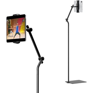 Twelve South HoverBar Tower Tablet Floor Stand - Adjustable Tablet Holder, iPhone, iPad, Samsung, Kindle, iPad Stand, Black - 1 of 4