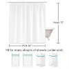 LunaLulinlk Clover Shower Curtain - 3 of 4