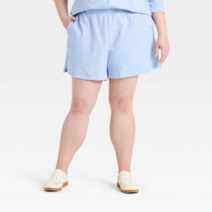 Women's Mid-Rise Knit Shorts - Universal Thread™ - 1 of 3