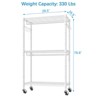 VIPEK R2 Plus 3 Tiers Portable Closets Heavy Duty Rolling Garment Rack Adjustable Clothes Rack - 4 of 4